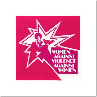 Women against violence against women (1975) Posters and Art